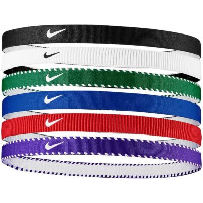 ナイキNIKEジムフィットネスヨガアクセサリーフレックスクラシックヘッドバンド6本パックBN2003-475メンズレディースユニセックス25FA秋冬