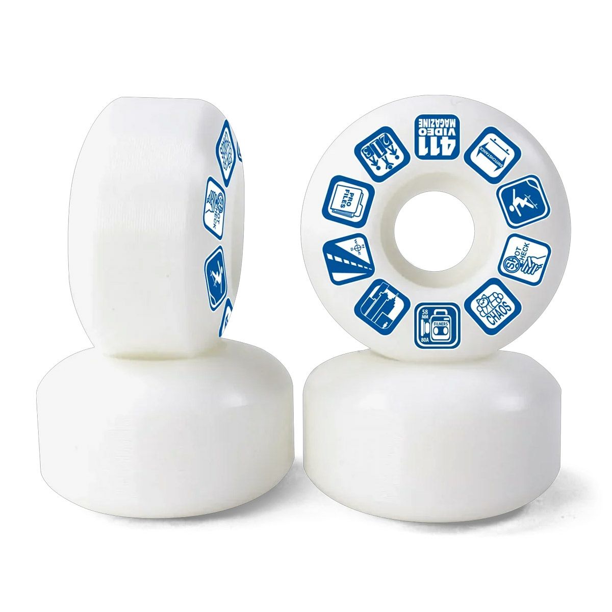 フォーワンワン411VMスケボースケートボードウィールFilmer83AWheels411520001