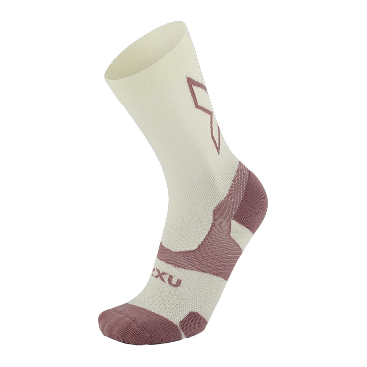 2XUツータイムズユーランニングソックス靴下ヴェクターライトクッションクルーソックスUA7005E-HBMDGRメンズレディースユニセックス25FA秋冬