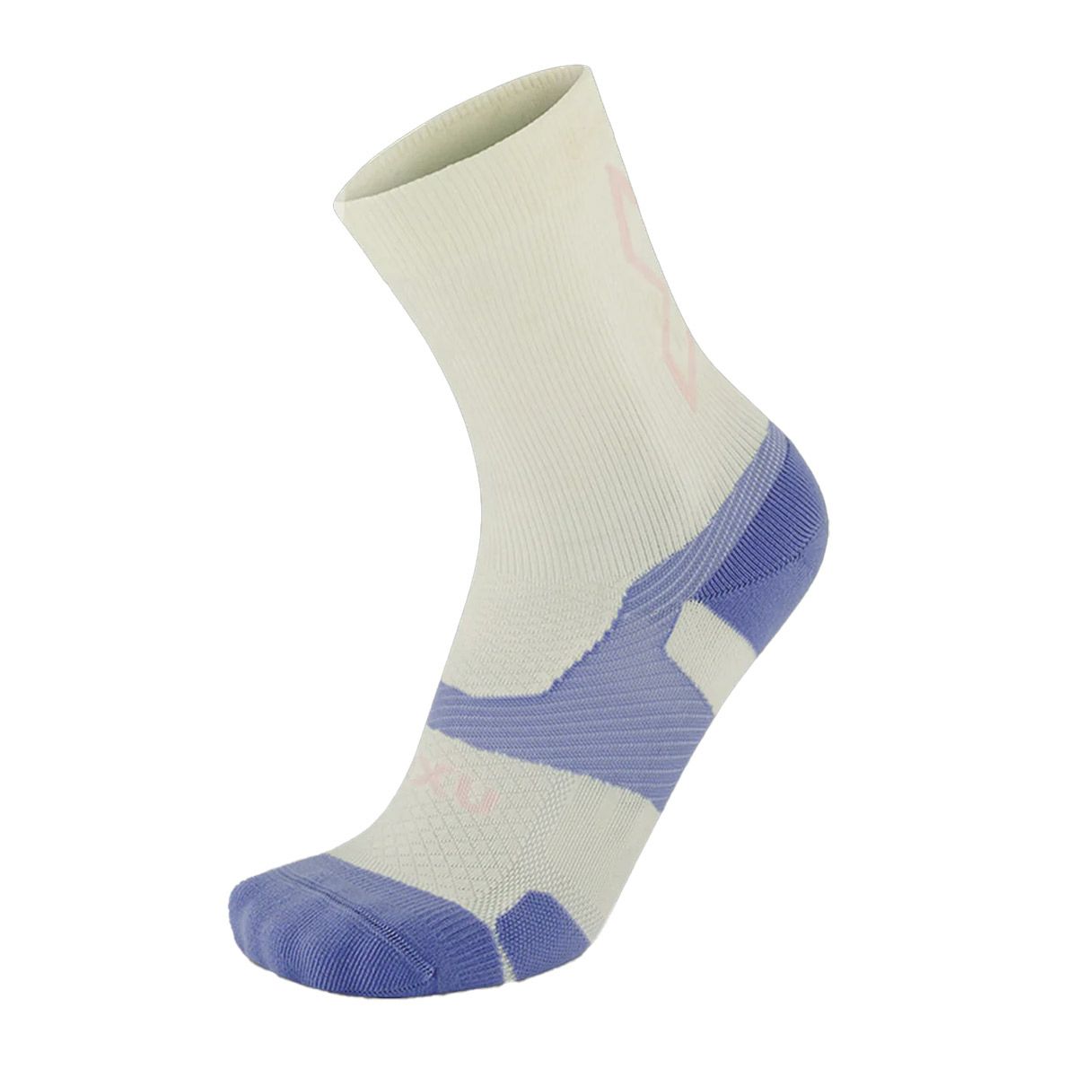 2XUツータイムズユーランニングソックス靴下ヴェクターライトクッションクルーソックスUA7005E-OFFLAVメンズレディースユニセックス25FA秋冬