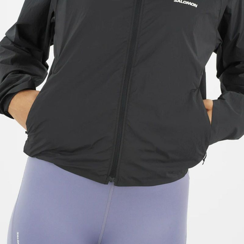サロモンSALOMONランニングウェアアウタージャケットSHKOUTFLYJKTLC2417100レディース女性25FA秋冬