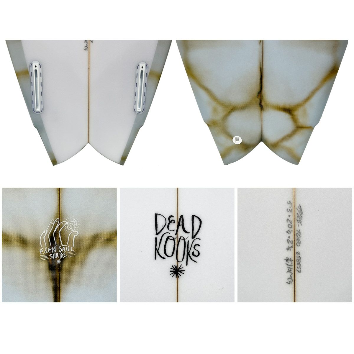 デッドクークスサーフボードDEADKOOKSSURFBOARDSサーフィンサーフサーフボード板TOROTWIN5.3PUBLANKS220000031160