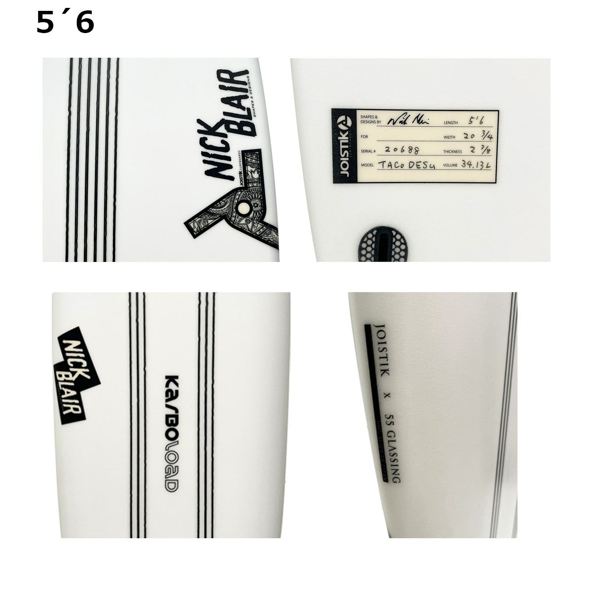 ジョイスティックサーフボードJOISTIKSURFBOARDSサーフィンサーフサーフボード板TACODESUクリアーKARBOLOADJAPANSHAPEJSTD20250708