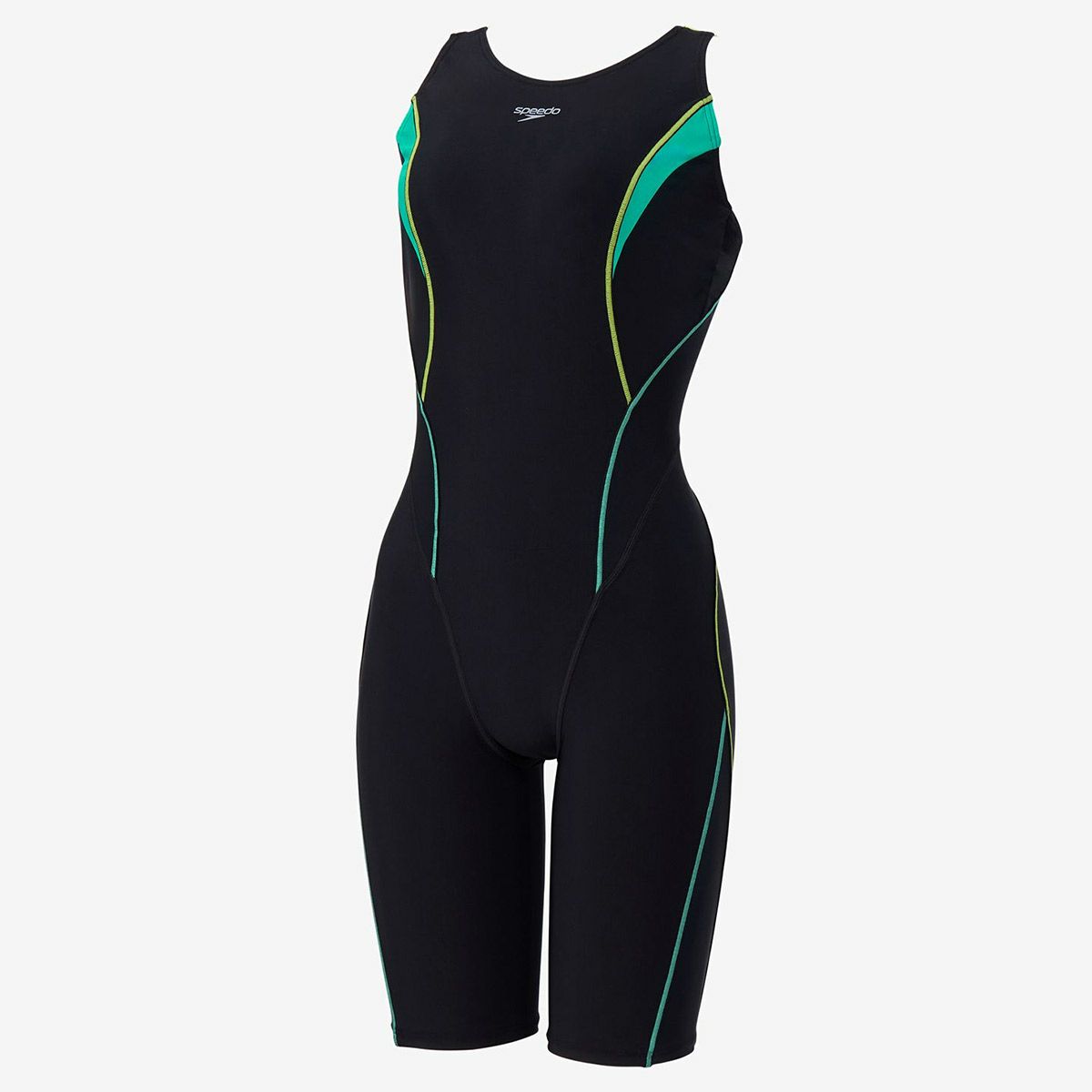 スピードSPEEDOスイムフィットネス競泳水着フィールアップルースンニースキンFeelUpLoosenKneeskinSFW12560-CLレディース女性25S2秋冬