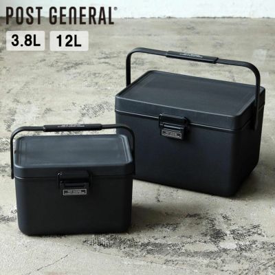ポストジェネラルPOSTGENERALPGジアイスエラハードシェルクーラー3.8L12Lクーラーボックスクラブ活動部活野外活動キャンプソロキャンプアウトドアレジャー釣りBBQバーベキューTHEICEERAHARD-SHELLCOOLER3.8LC-BOX