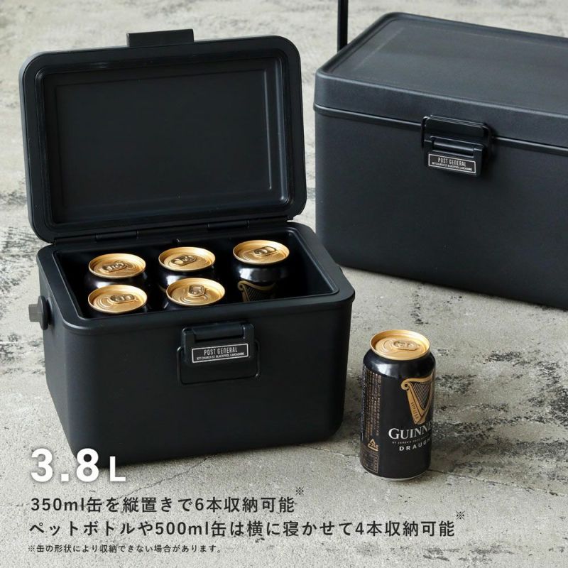 ポストジェネラルPOSTGENERALPGジアイスエラハードシェルクーラー3.8L12Lクーラーボックスクラブ活動部活野外活動キャンプソロキャンプアウトドアレジャー釣りBBQバーベキューTHEICEERAHARD-SHELLCOOLER3.8LC-BOX