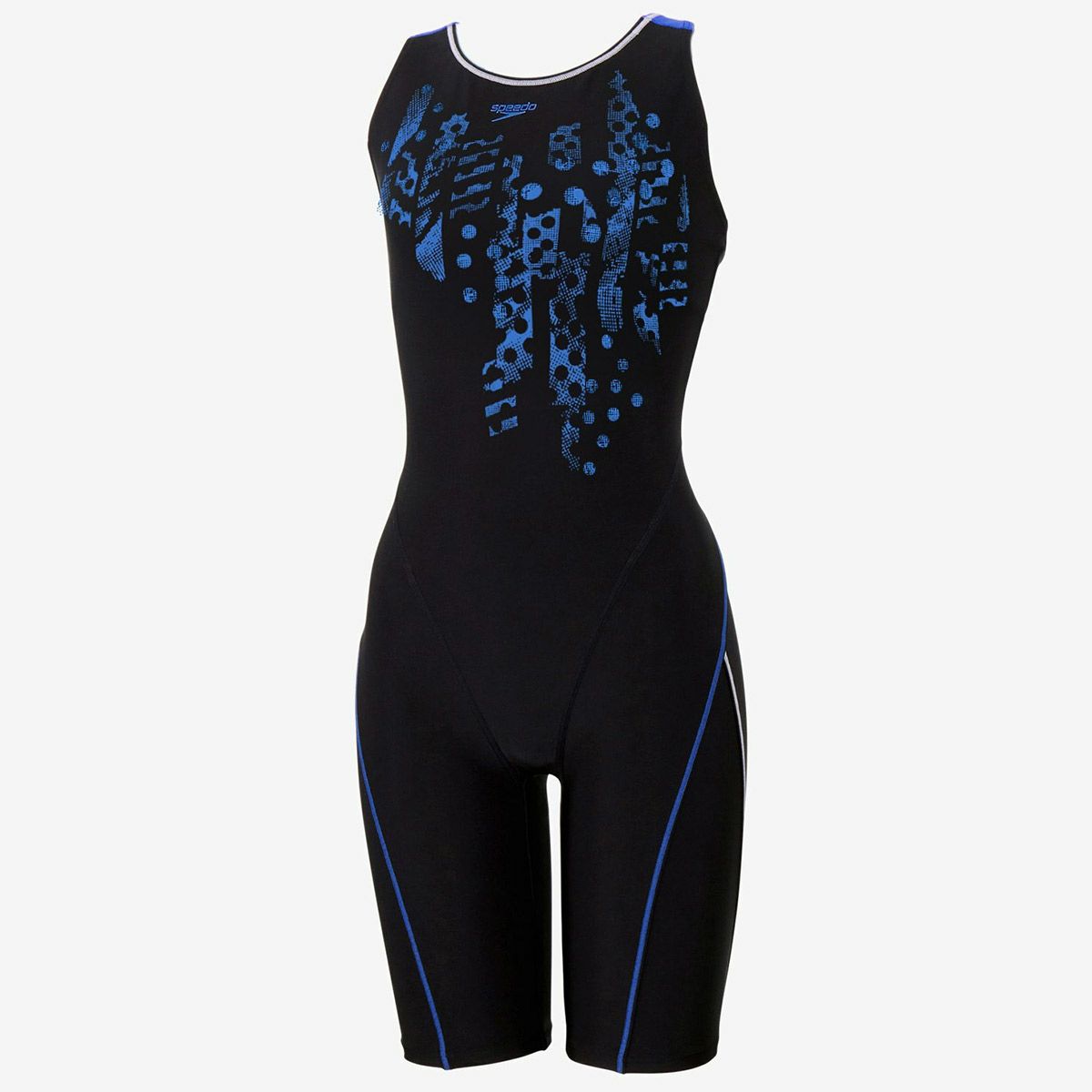 スピードSPEEDOスイムフィットネス競泳水着クラッシュドットルースンニースキンCrashDotLoosenKneeskinSFW12563-KBレディース女性25S2秋冬