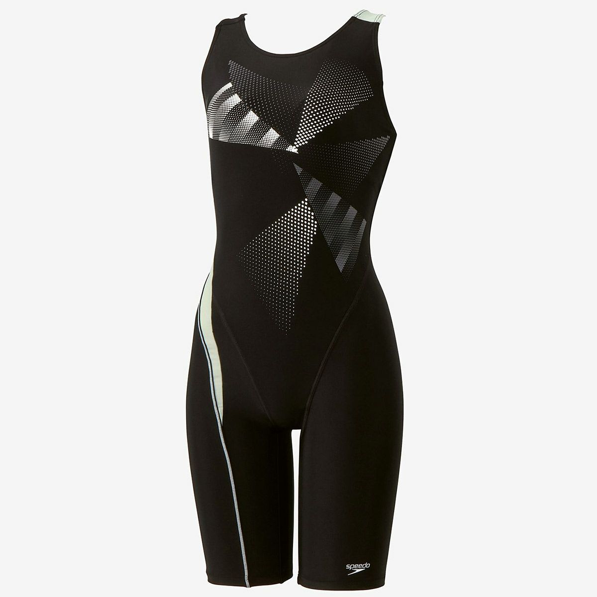 スピードSPEEDOスイムフィットネス競泳水着トライアングルルースンニースキンTriangleLoosenKneeskinSFW12569-Kレディース女性25S2秋冬