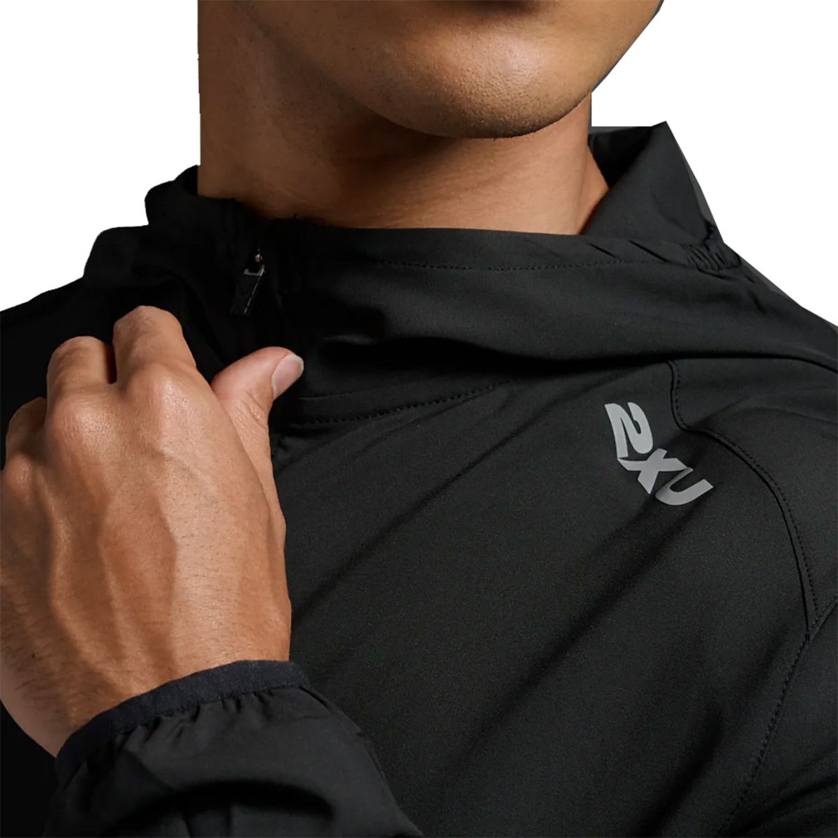 2XUツータイムズユーランニングウェアアウタージャケットAeroJacketエアロジャケットMR7209Aメンズ男性25FA秋冬