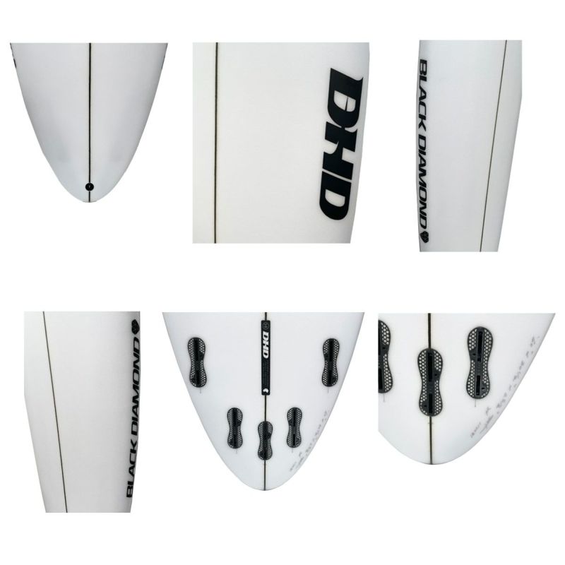 ディーエイチディーサーフボードDHDSURFBOARDSサーフィンサーフサーフボード板BLACKDIAMOND6.034LPUBLANKSクリアー110081