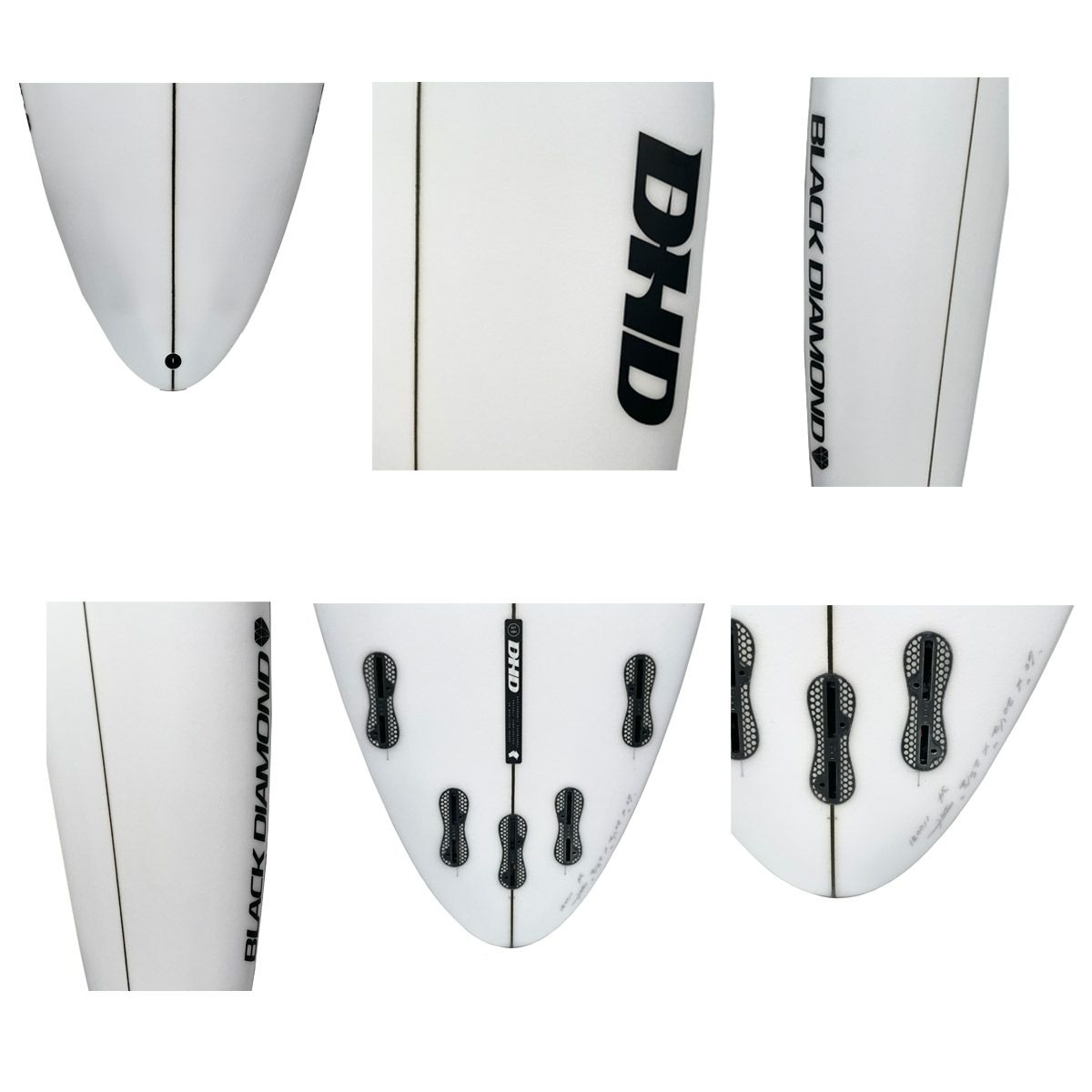 ディーエイチディーサーフボードDHDSURFBOARDSサーフィンサーフサーフボード板BLACKDIAMOND6.034LPUBLANKSクリアー110081