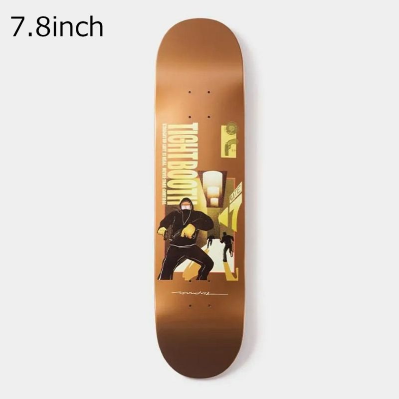 タイトブースTIGHTBOOTHスケボースケートボードデッキ板RUN7.8SU25-D04