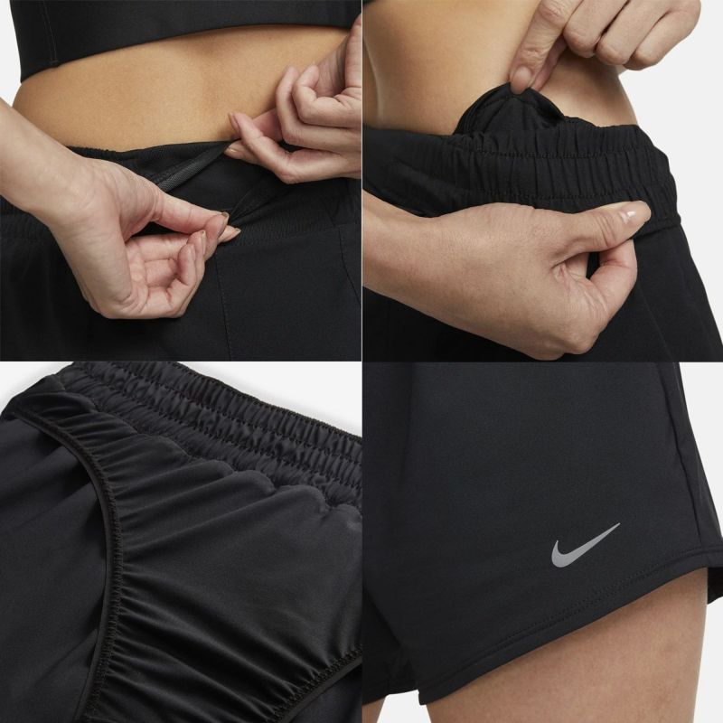 ナイキNIKEジムフィットネスヨガウェアボトムスショートハーフパンツ短パンウィメンズDri-FITワンミッドライズ8cmショートパンツインナー付きDX6011-010レディース女性24SP春夏