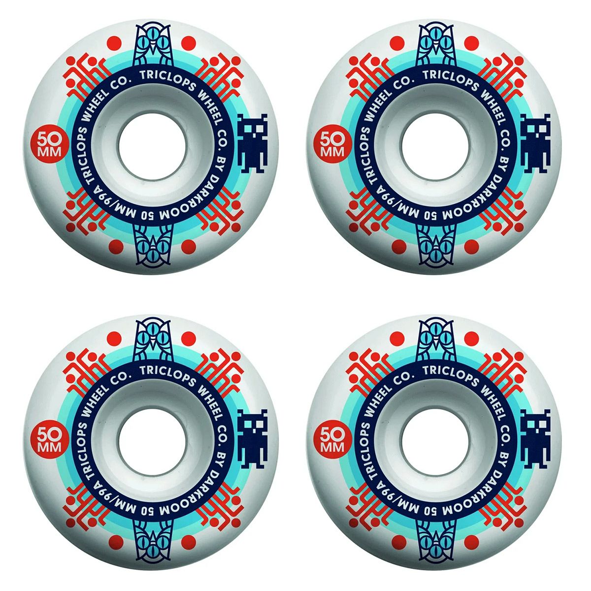 ダークルームDARKROOMスケボースケートボードウィールTRICLOPSWHEEL50mm99A220000030391