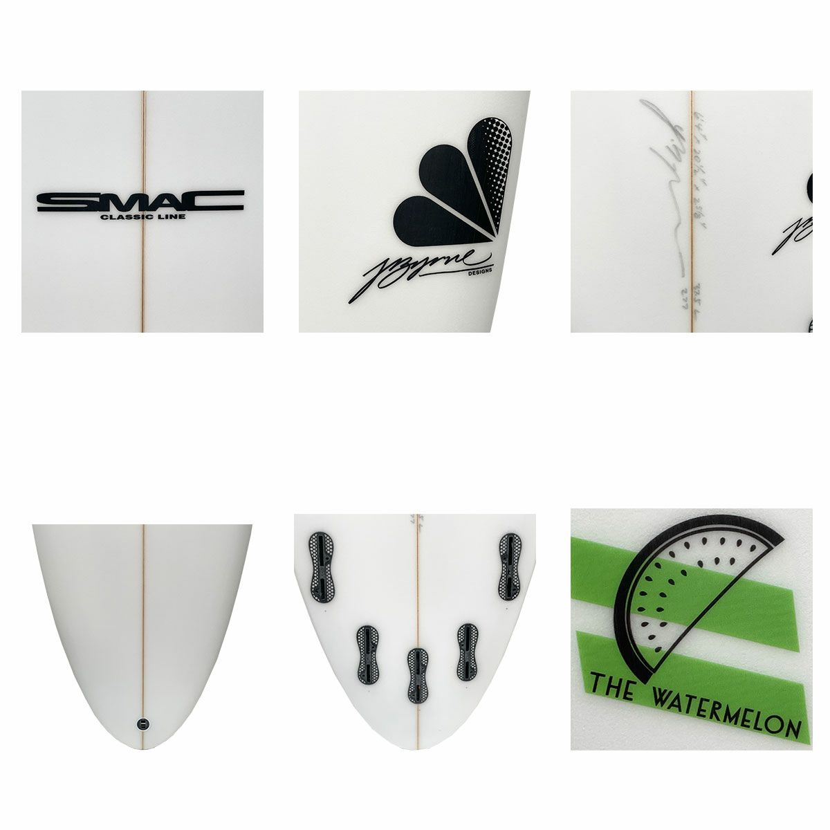 スマックサーフボードSMACSURFBOARDサーフィンサーフサーフボード板SMACサーフボードJBFTHEWATERMELONSE6.4PUJBF-277
