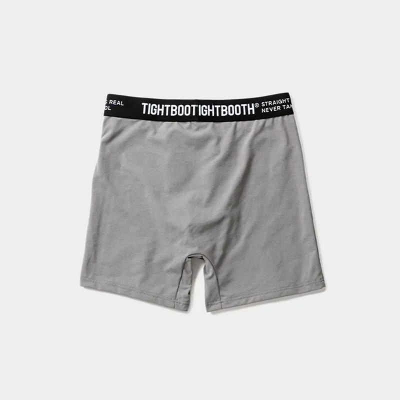 タイトブースTIGHTBOOTHスケボースケートボードウェアボトムスインナーアンダーパンツショーツドライボクサーブリーフパックDRYBOXERBRIEFPack(Black.Grey各1)SS25-A09メンズ男性25SP春夏