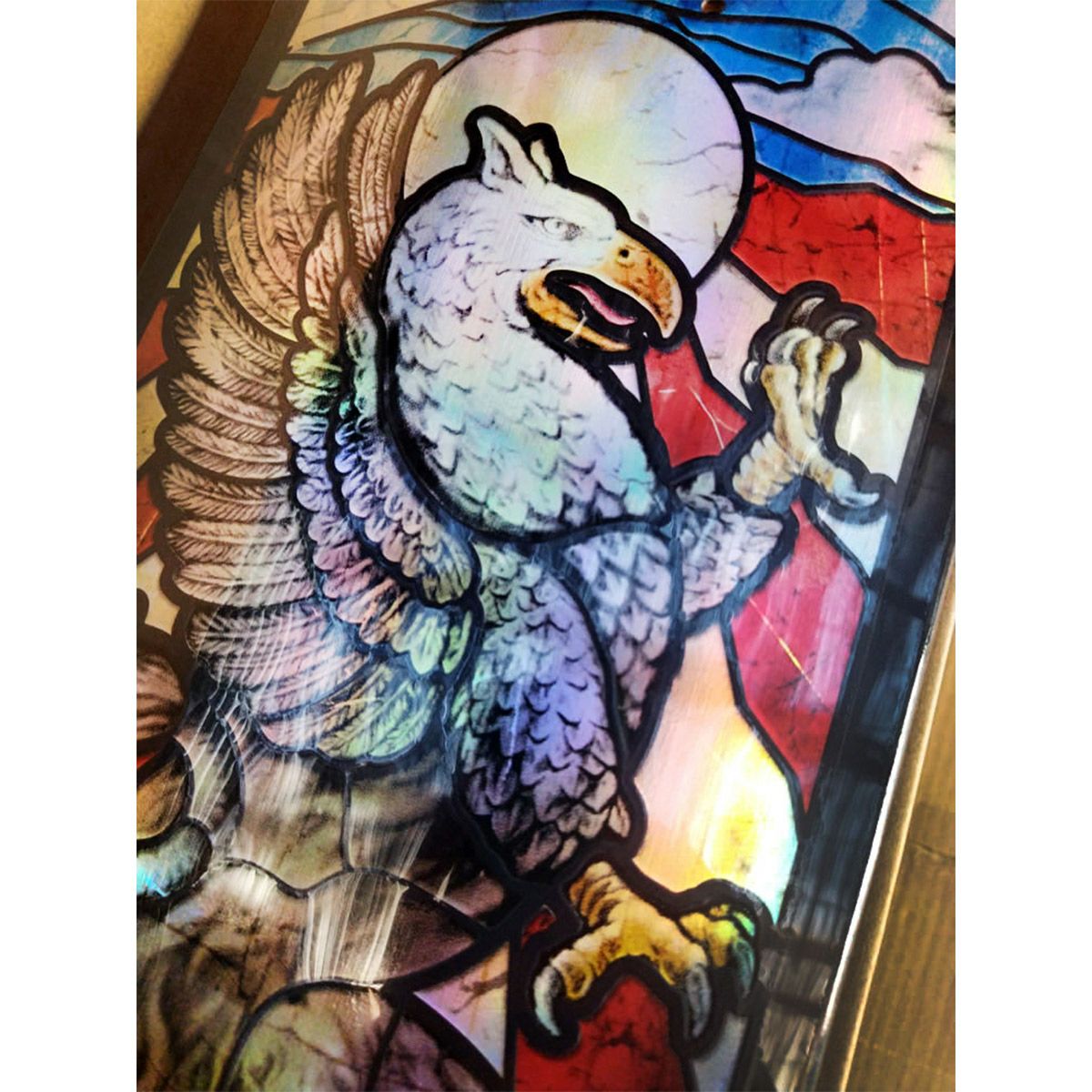 ゼロZEROスケボースケートボードデッキ板BURLEIGHSTAINEDGLASS8.0D6172