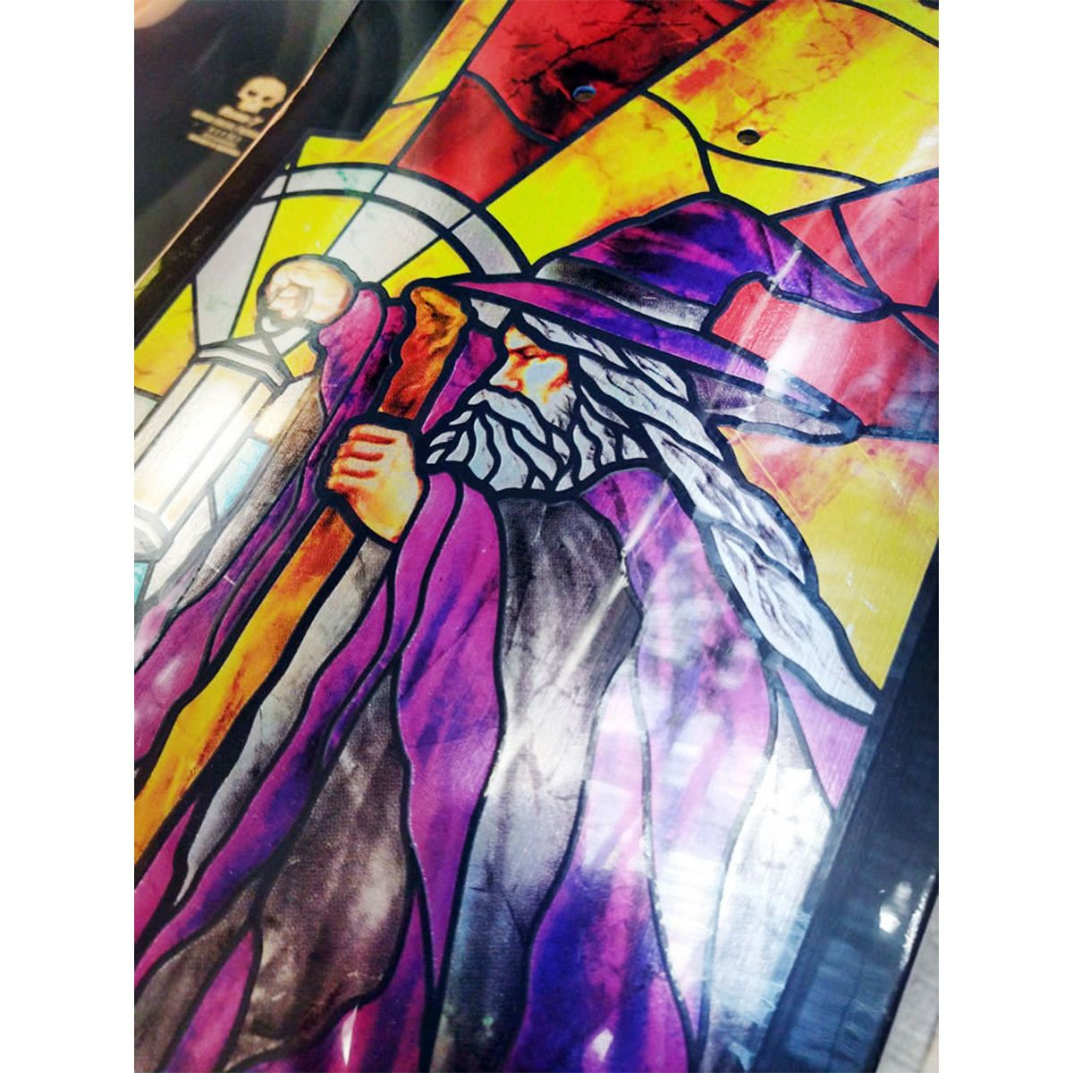 ゼロZEROスケボースケートボードデッキ板ARUNSKISTAINEDGLASS8.5D6175