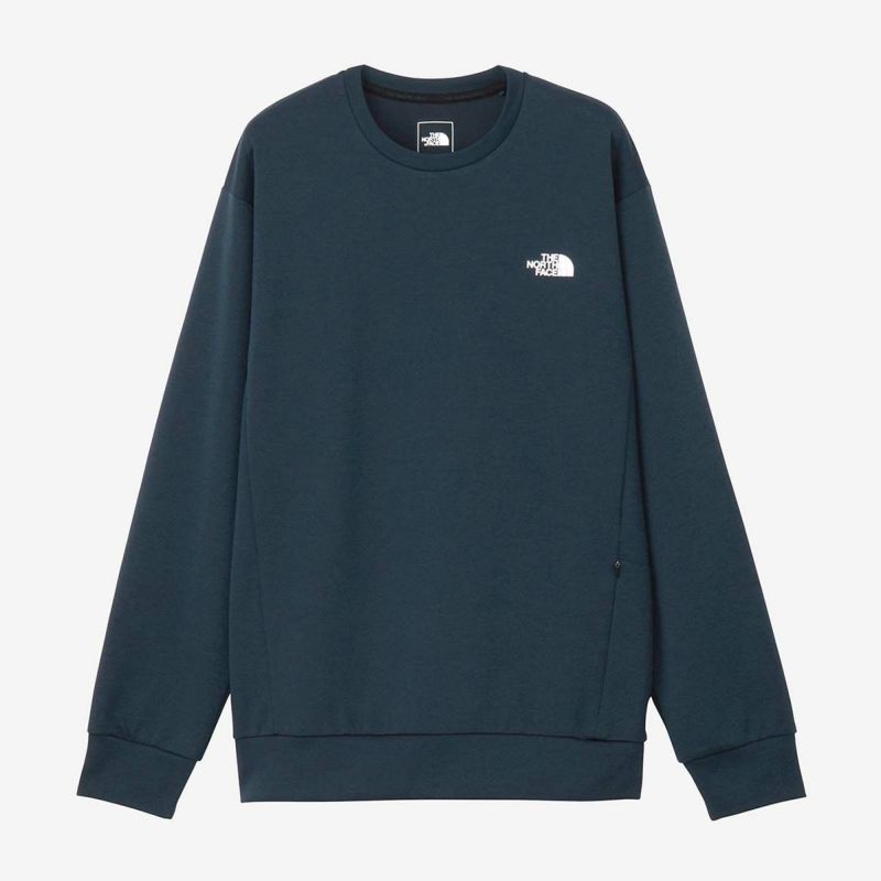 ザ・ノース・フェイスTHENORTHFACEランニングトレーニングウェアスウェットトレーナーモーションクルーMOTIONCREWNT32496-UNメンズレディースユニセックス25FW秋冬