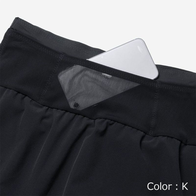 ザ・ノース・フェイスTHENORTHFACEランニングトレーニングウェアボトムスショートハーフパンツ短パンエンデュリスレーシングスカートENDURISRACINGSKIRTNBW62481-Kレディース女性25FW秋冬