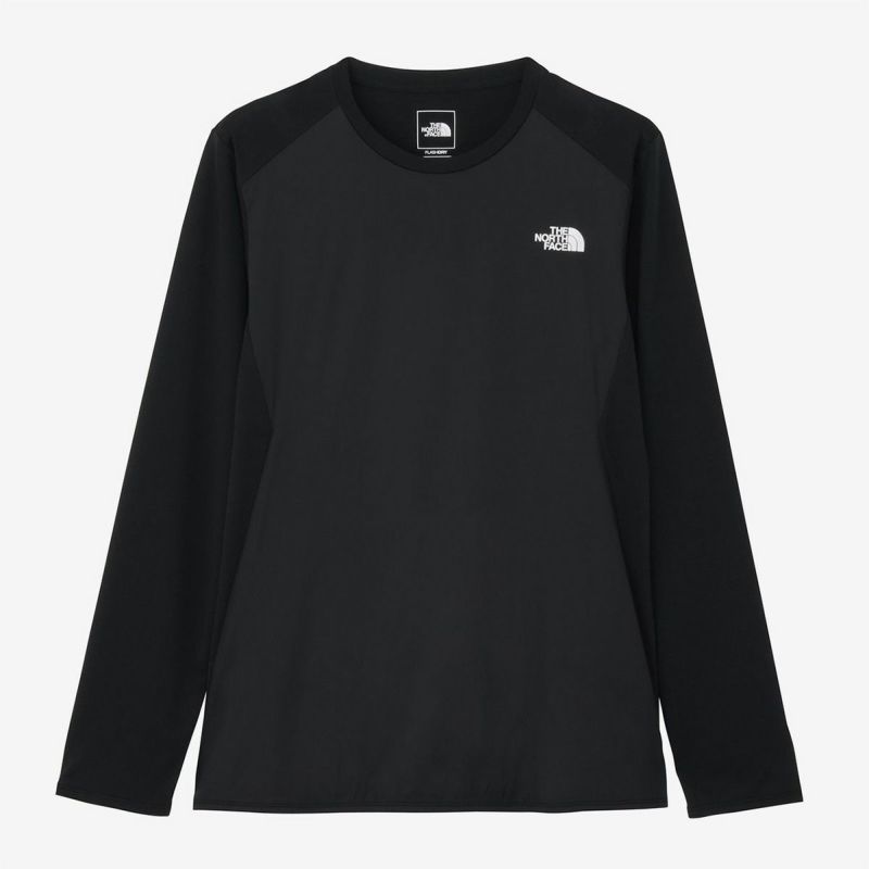 ザ・ノース・フェイスTHENORTHFACEランニングトレーニングウェア長袖TシャツロンTロングスリーブハイブリッドGTDメランジクルーL/SHYBRIDGTDMELANGECREWNT62577-Kメンズ男性25FW秋冬
