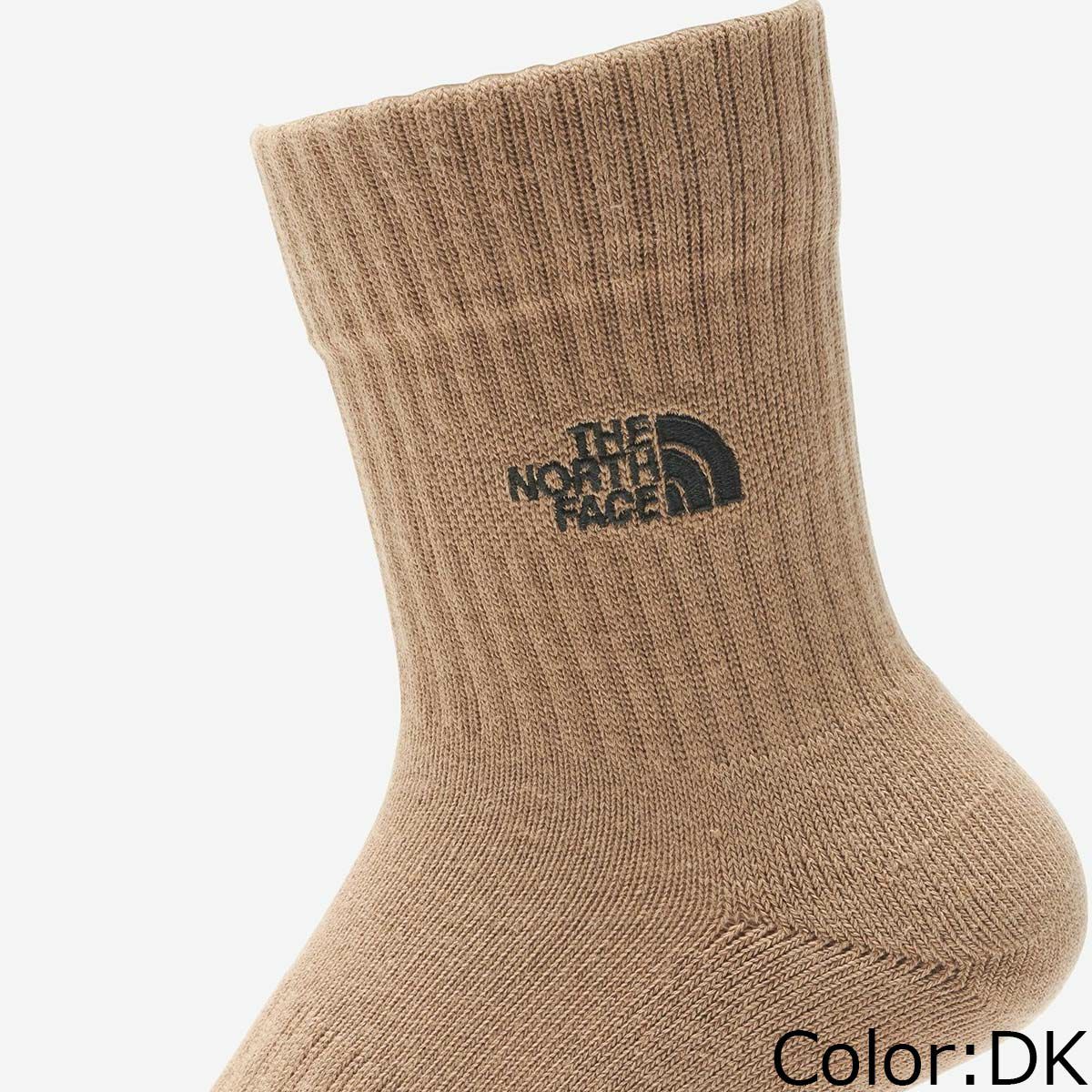 ザ・ノース・フェイスTHENORTHFACEアウトドアカジュアルソックス靴下TNFロゴ2PクルーTNFLOGO2PCREWNN82310-MAメンズレディースユニセックス25FW秋冬
