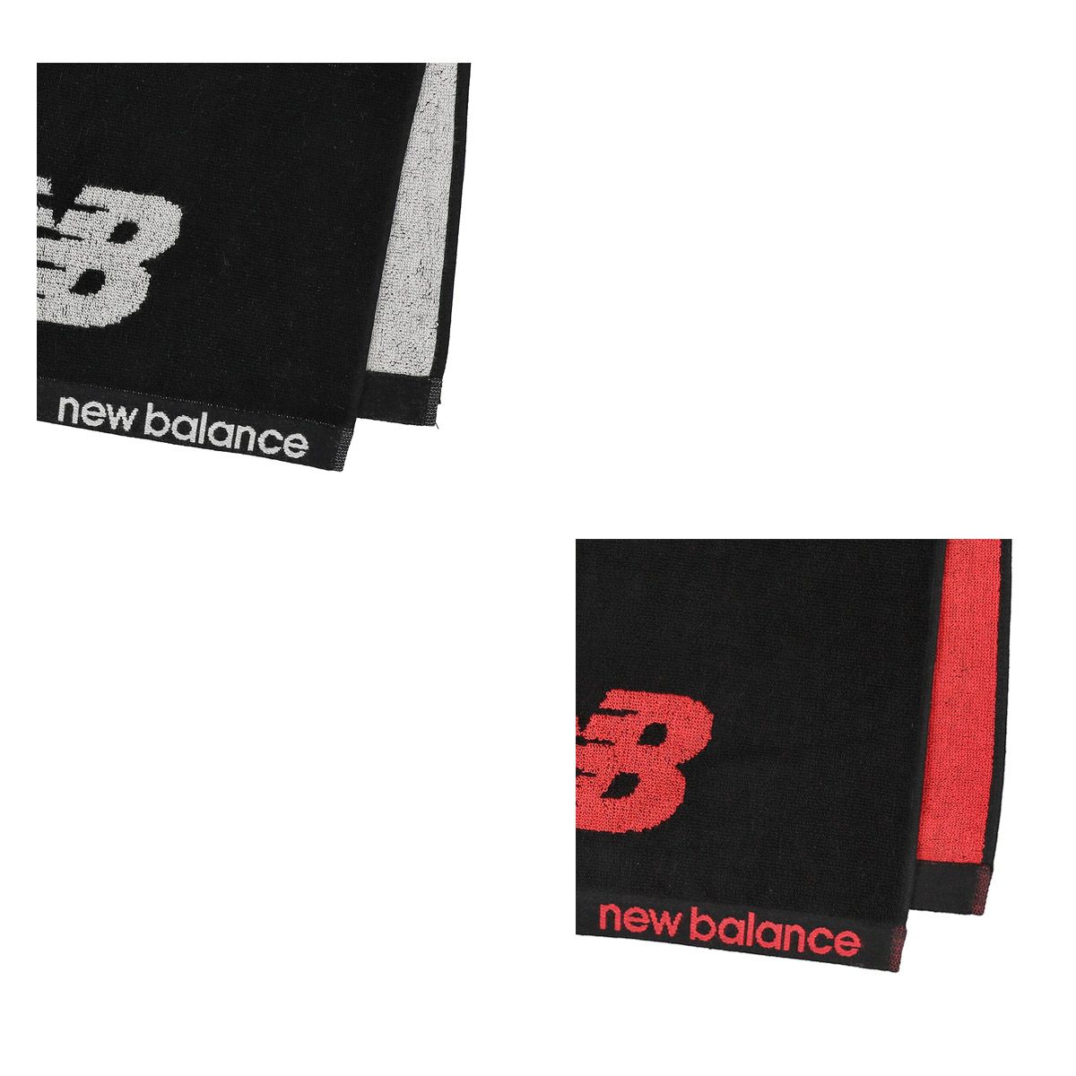 ニューバランスNewBalanceジムフィットネスヨガアクセサリージャガードフェイスタオルスモールフライングNBロゴLAM55661メンズレディースユニセックス25FA秋冬