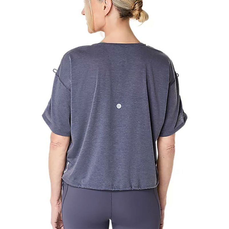 アシックスasicsランニングウェア半袖TシャツNAGINOランニングアジャスタブル半袖シャツ2012D140レディース女性25FA秋冬