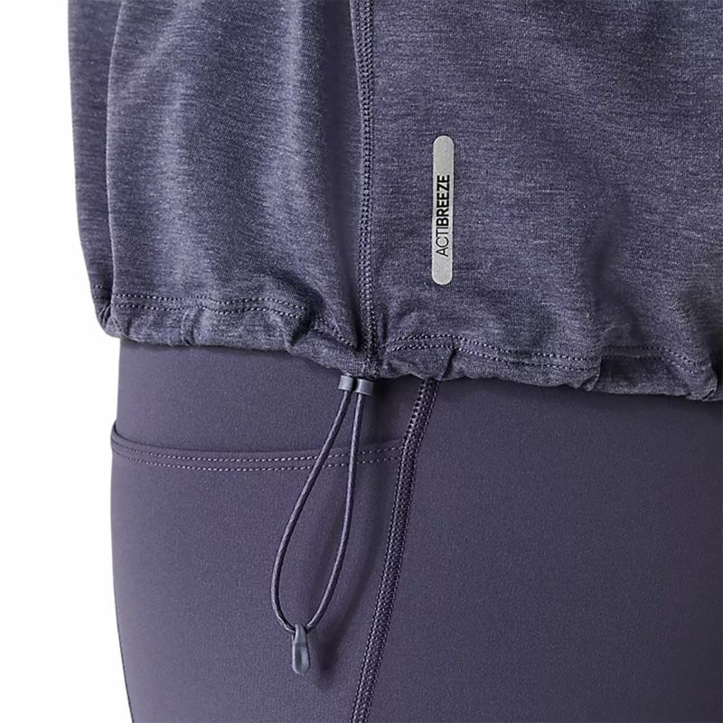 アシックスasicsランニングウェア半袖TシャツNAGINOランニングアジャスタブル半袖シャツ2012D140レディース女性25FA秋冬
