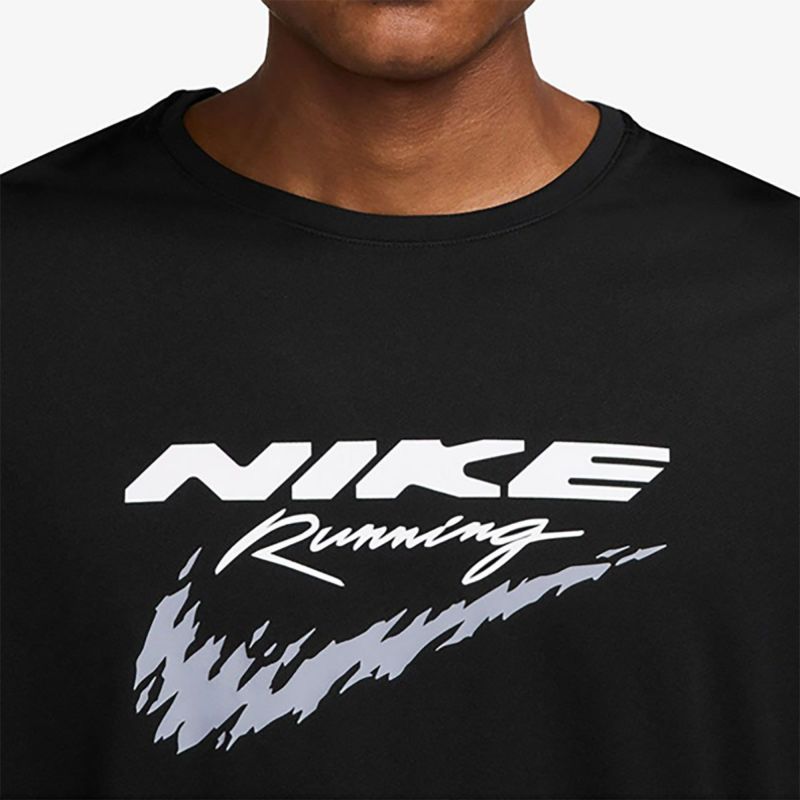 ナイキNIKEランニングウェア半袖TシャツDri-FITUVRunningTopMILERSHV2136-010メンズ男性25FA秋冬