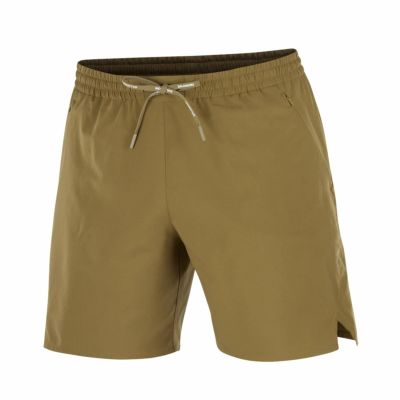 サロモンSALOMONランニングウェアボトムスショートハーフパンツ短パンSHAKEOUTCORE7SHORTSNOLINERLC2640900メンズ男性25FA秋冬