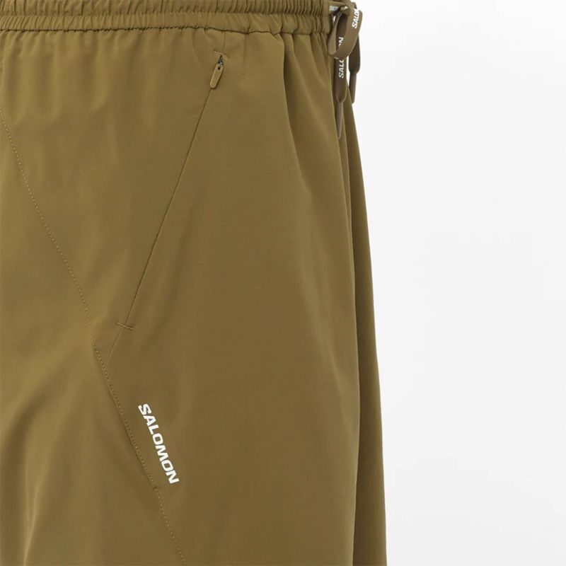 サロモンSALOMONランニングウェアボトムスショートハーフパンツ短パンSHAKEOUTCORE7SHORTSNOLINERLC2640900メンズ男性25FA秋冬