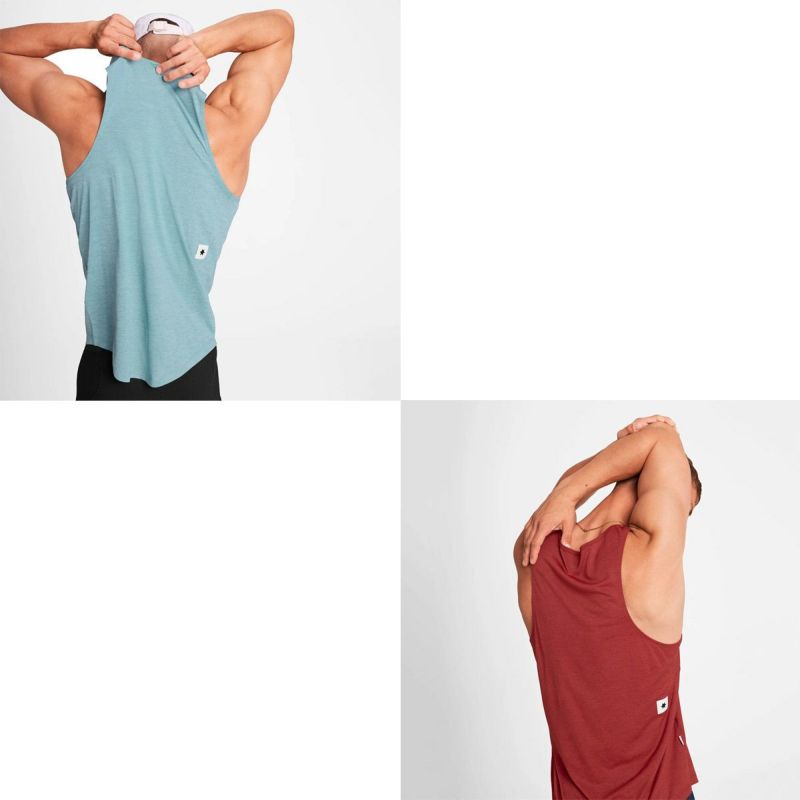 セイスカイSAYSKYランニングウェアノースリーブタンクトップレースシングレットLogoCombatProSingletOMRSI30メンズ男性25FA秋冬