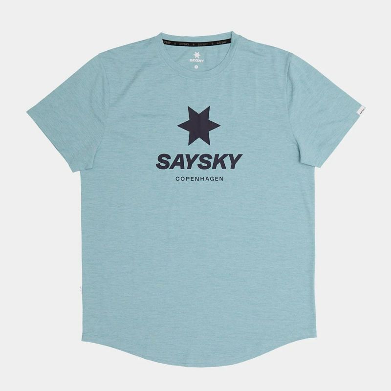 セイスカイSAYSKYランニングウェア半袖TシャツランニングTシャツLogoCombatProT-shirtOMRSS30メンズ男性25FA秋冬