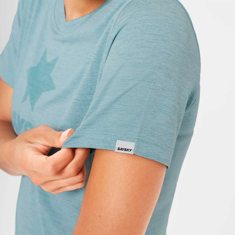 セイスカイSAYSKYランニングウェア半袖TシャツランニングTシャツLogoCombatProT-shirtOWRSS30レディース女性25FA秋冬