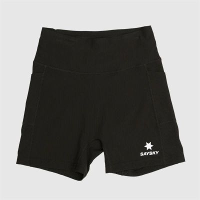 セイスカイSAYSKYランニングウェアボトムスショートハーフパンツ短パンランニングタイツCombat+RibShortTights4inchOWRST22レディース女性25FA秋冬