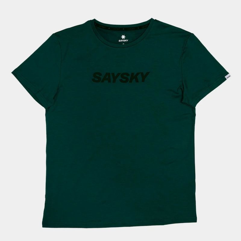 セイスカイSAYSKYランニングウェア半袖TシャツLogoPaceT-ShirtOMRSS20C3010メンズ男性25FA秋冬