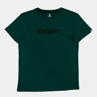 セイスカイSAYSKYランニングウェア半袖TシャツLogoPaceT-ShirtOMRSS20C3010メンズ男性25FA秋冬