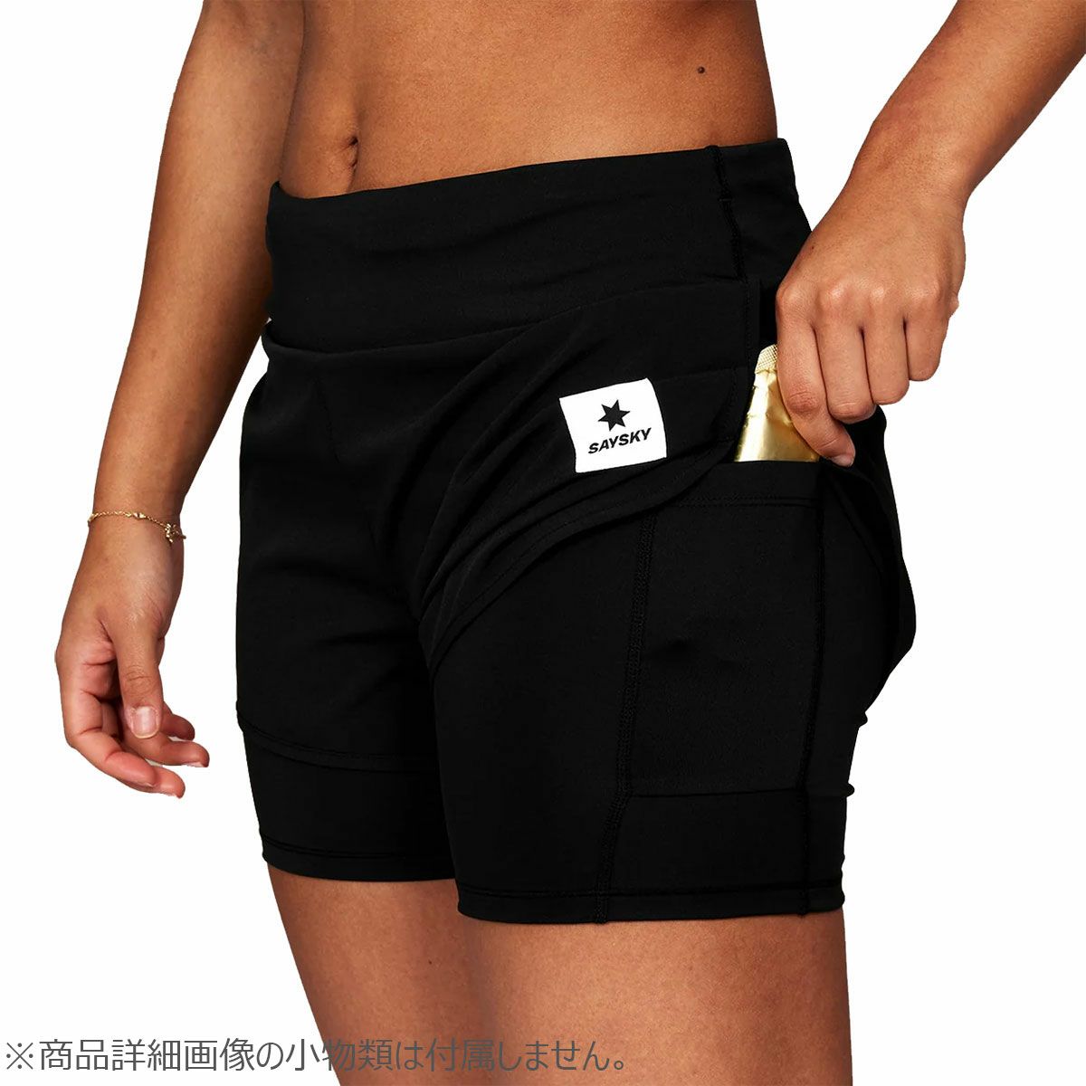 セイスカイSAYSKYランニングウェアボトムスショートハーフパンツ短パン2in1PaceShorts3XWRSH23C901レディース女性25FA秋冬
