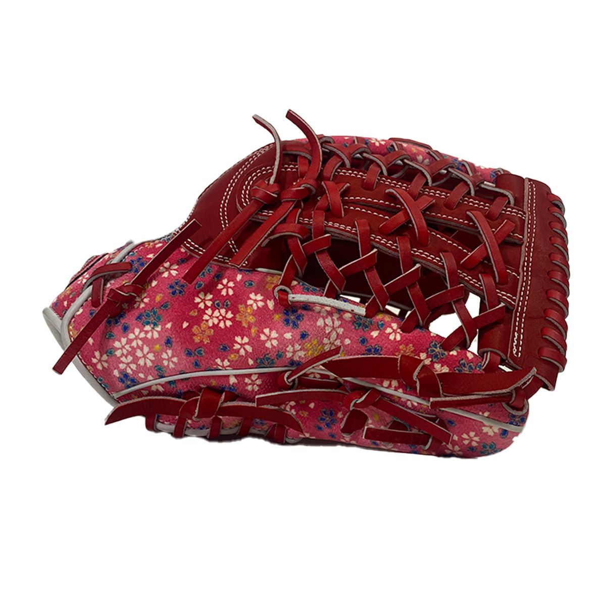 ディークエストD-Questベースボール野球ソフトボールグラブミットグローブ軟式店舗別注オーダーグラブ910型オールラウンド用ちりめん小花ちらし桃色和柄グラブ220000031480メンズレディースユニセックス25FA秋冬
