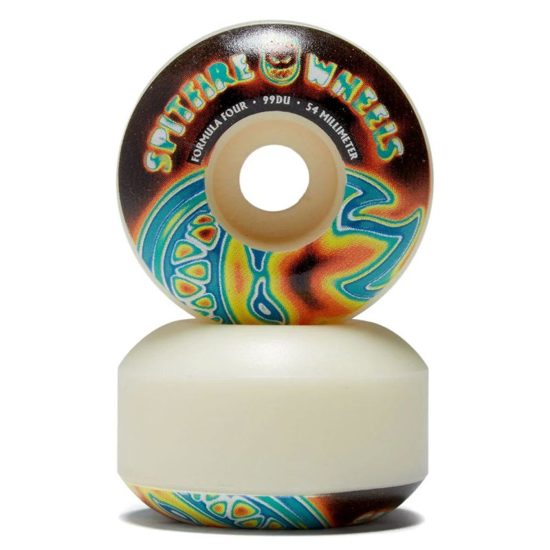 スピットファイアSPITFIREスケボースケートボードウィールF499DBIGHEADSHAPERADIOACTIVE54mm0888560366176