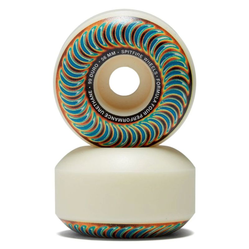 スピットファイアSPITFIREスケボースケートボードウィールF499DCLASSICSHAPERADIOACTIVE56mm0888560366206
