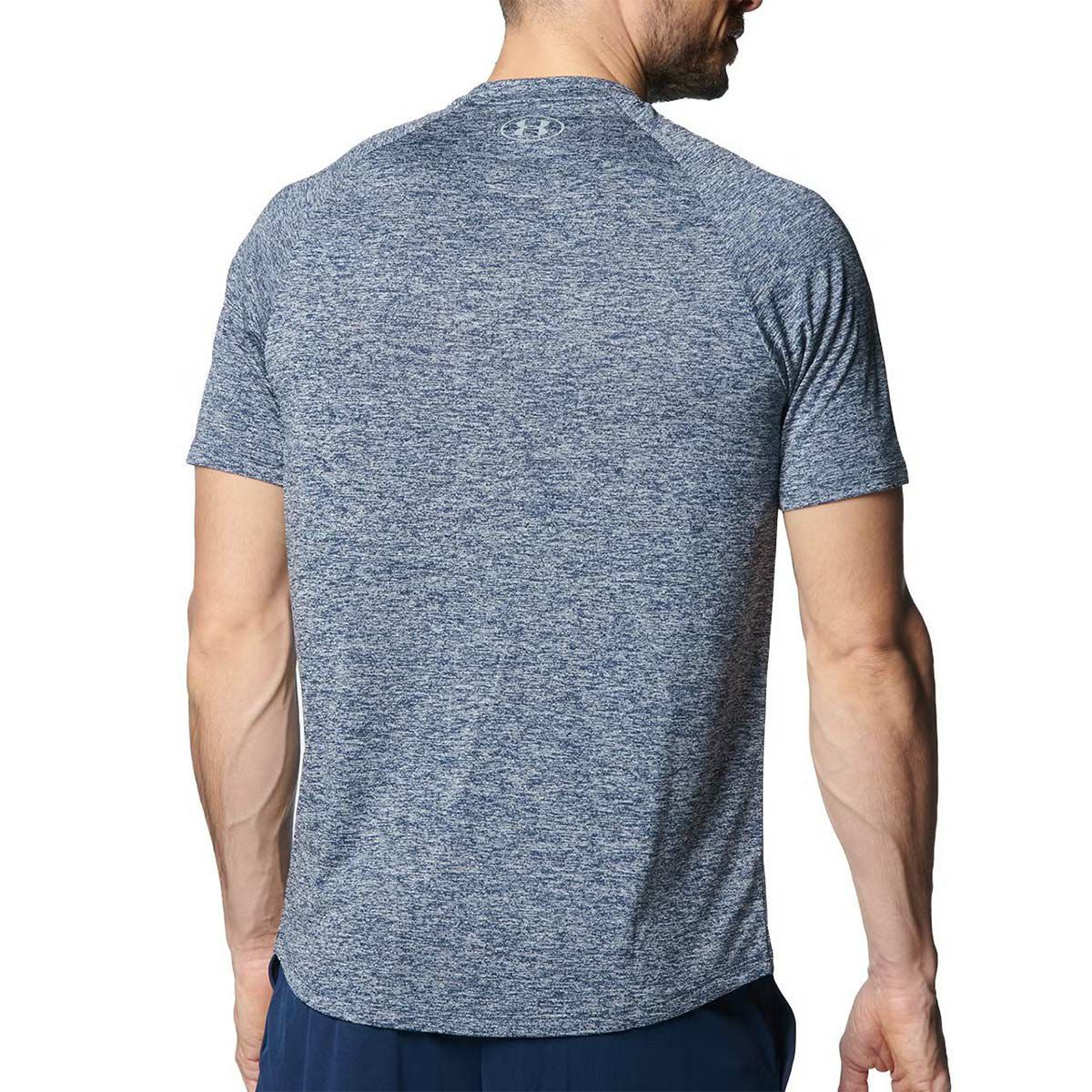 アンダーアーマーUNDERARMOURジムフィットネスヨガウェア半袖TシャツテックショートスリーブTシャツ2.0Tech2.0SSTee1358553-409メンズ男性25FA秋冬