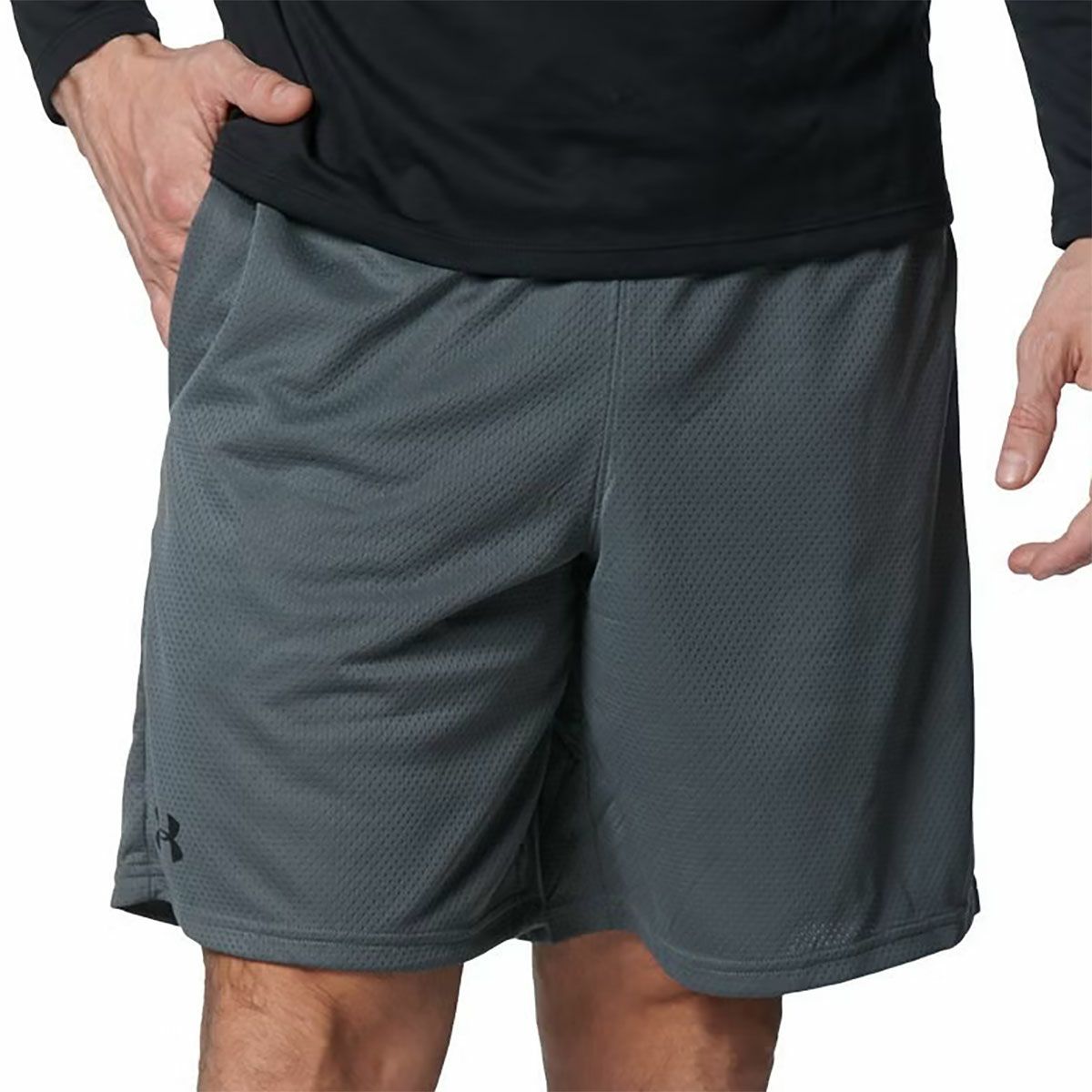 アンダーアーマーUNDERARMOURジムフィットネスヨガウェアボトムスショートハーフパンツ短パンテックメッシュショーツTechMeshShorts1358564-012メンズ男性25FA秋冬