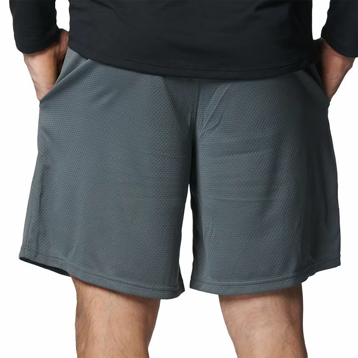 アンダーアーマーUNDERARMOURジムフィットネスヨガウェアボトムスショートハーフパンツ短パンテックメッシュショーツTechMeshShorts1358564-012メンズ男性25FA秋冬