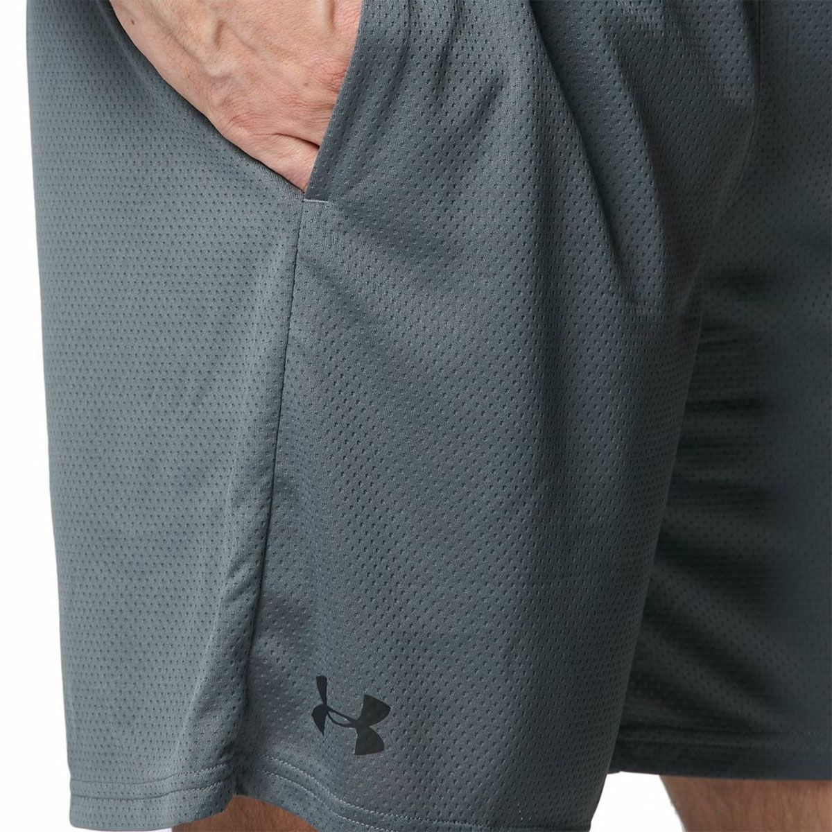 アンダーアーマーUNDERARMOURジムフィットネスヨガウェアボトムスショートハーフパンツ短パンテックメッシュショーツTechMeshShorts1358564-012メンズ男性25FA秋冬
