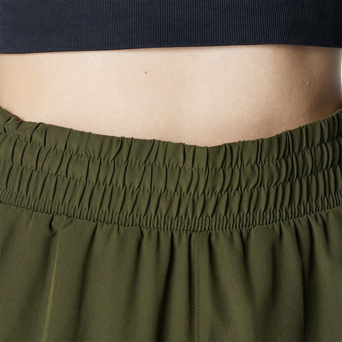 アンダーアーマーUNDERARMOURジムフィットネスヨガウェアボトムスショートハーフパンツ短パンフレックスウーブン5インチショーツVANISH5INSHORT1376933-308レディース女性25FA秋冬