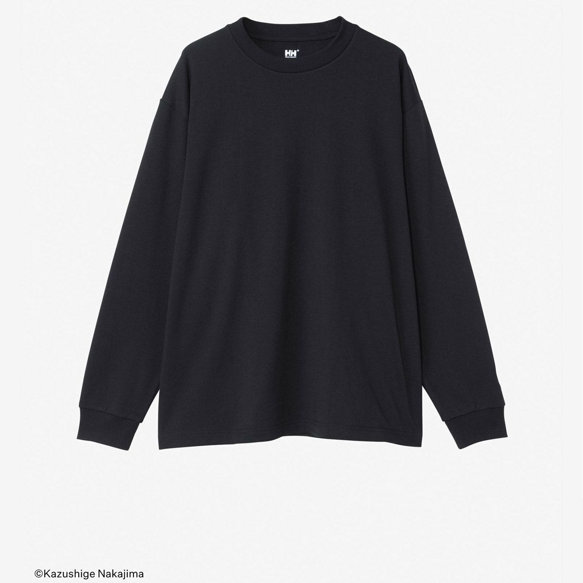 ヘリーハンセンHELLYHANSENアウトドアカジュアルウェア長袖TシャツロンTロングスリーブオーシャングラフィックティーL/SOCEANGRFTEEHM32583-Kメンズレディースユニセックス25FW秋冬