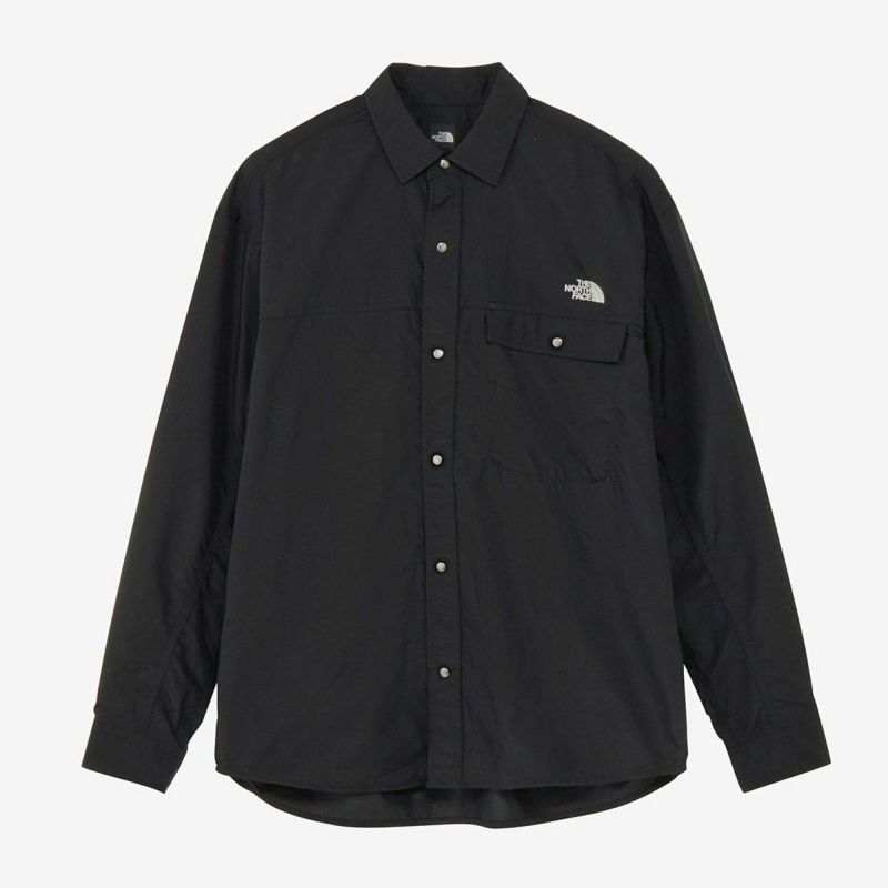 ザ・ノース・フェイスTHENORTHFACEアウトドアカジュアルウェア長袖シャツロングスリーブヌプシシャツL/SNUPTSESHIRTNR62550-Kメンズレディースユニセックス25FW秋冬