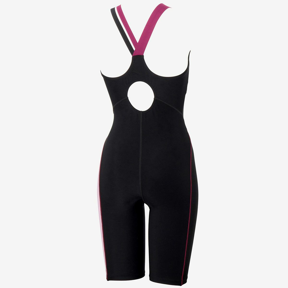 スピードSPEEDOスイムフィットネス競泳水着オーバルカーヴィールースンニースキンOvalCurvyLoosenKneeskinSFW12570-KWレディース女性25S2秋冬